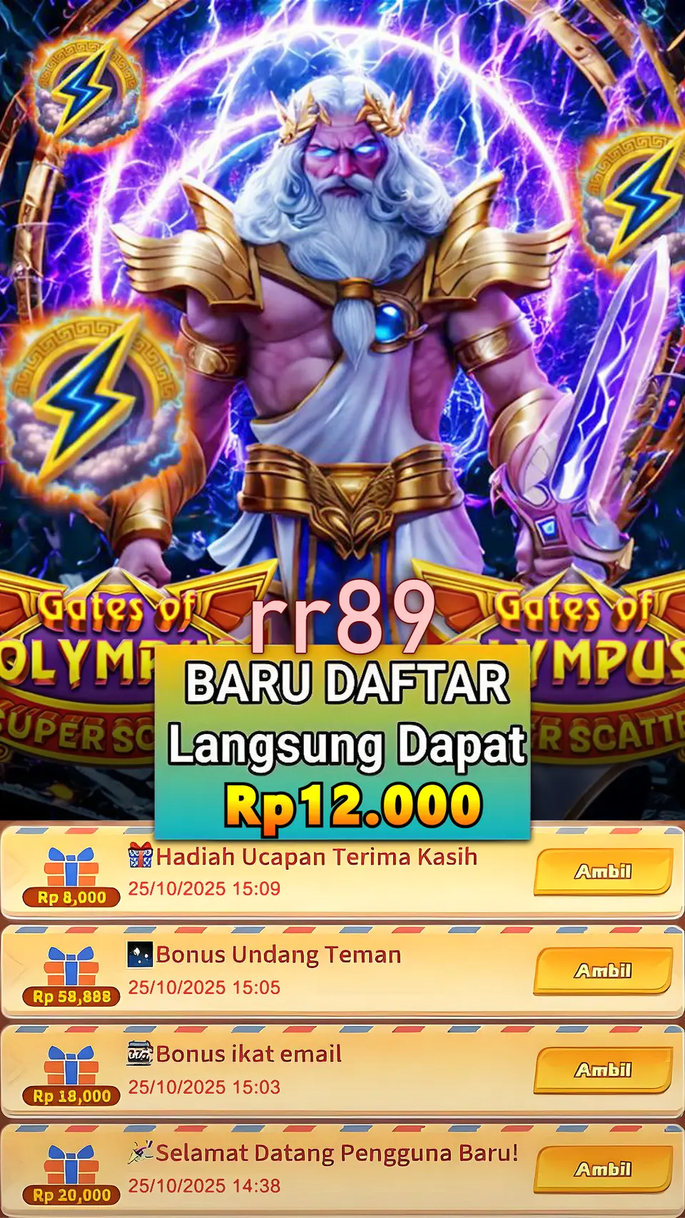 rr89 Tangkapan Layar Resmi APK